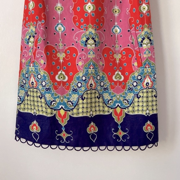 Retro Anthropologie Maeve Orava Sleeveless Shift Dress - Picture 6 of 13